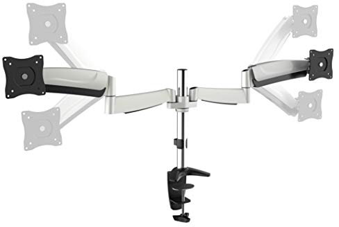 RICOO Soporte Monitor Mesa Brazo articulado Giratorio Inclinable Pantalla PC 13-30 (33-76cm) TS3111 Stand para monitores VESA 75x75 100x100