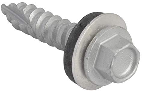 Forgefix FORTFHT6332 TechFast - Tornillo de cabeza hexagonal, para tejado, 6,3 x 32 mm, 100 unidades