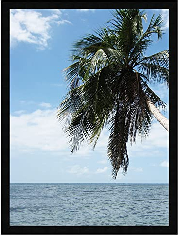 Cadre Photo sur Mesure 90x90 cm ou 90 x 90 cm Cadres Noir, 3 cm de Largeur