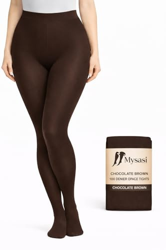 MYSASI London100 Denier Ladies Opaque Tights