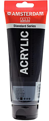Amsterdam Standard Series Acrylic Tube 250 ml Oxide Black 735 (17127350)