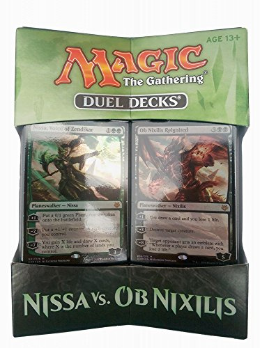 Magic The Gathering 14443 Nissa VS OB Nixilis Doppeldeck-Spielkarten