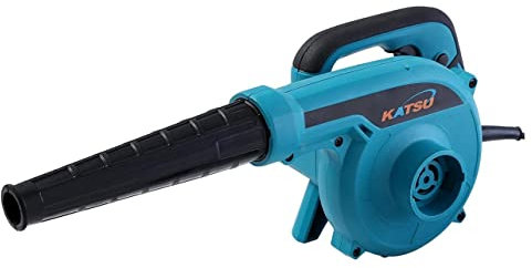 KATSU Soplador de Hojas de Polvo Eléctrico 800W Soplador de Aire con Velocidad Variable y Ventilador Turbo de Gran Volumen para Construcción Hogar Jardín Cuidado del Césped