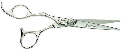 Olivia Garden Silkcut 5.75 - Forbici per Mancini - Taglio di Precisione, Manico Ergonomico, per Parrucchieri Professionisti