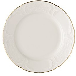 Rosenthal Sanssouci elfenben guld brödtallrik 17 cm