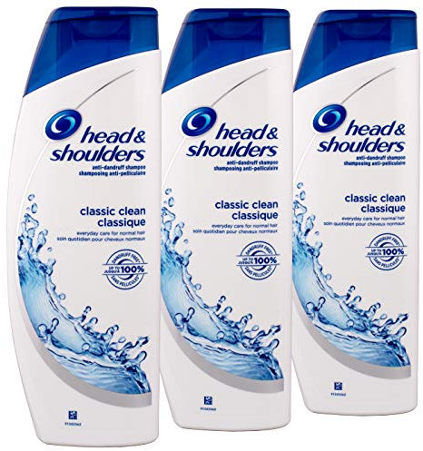 3 x Head & Shoulders Classic Clean Anti-Schuppen / Shampoo / 400 ml