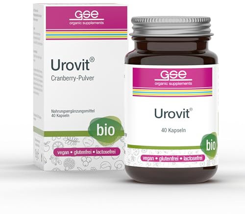 GSE Urovit Cranberry Pulver Kapsel 40 Stück