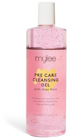 Mylee Pre Care Gel zum Kühlen und Reinigen der Haut vor dem Wachsen, Hautreiniger vor der Enthaarung/Waxing für alle Hauttypen, 500 ml