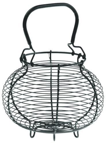 La Bonne Graine - Cestino per Insalata, Verdura, Uova - Acciaio Laccato - Ø 24 cm