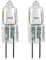 2 x bombilla halógena G4 20W 12V, luz blanca, bombilla de ahorro energético a LED