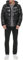 Tommy Hilfiger Men's Classic Hooded Puffer Jacket (Regular and Big & Tall Sizes) Down Alternative Outerwear Coat, Black, Small