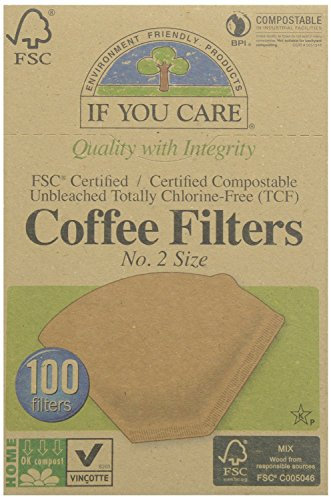 If You Care Coffee Filter #2 Cone Brown 100 Ct