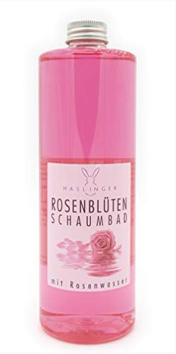 Rosenblüten Schaumbad mit Rosenwasser 400 ml Haslinger Nr. 2901