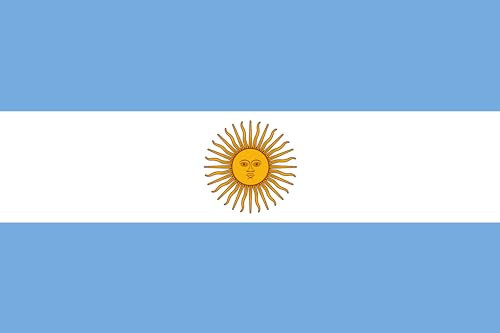 Durabol Bandera de Argentina (Satén 150x90cm)