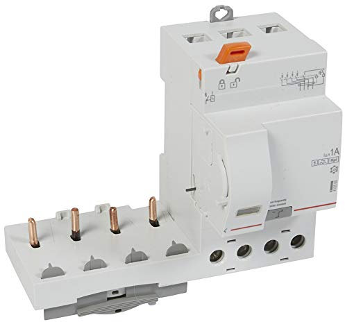 Bloc différentiel adaptable DX3 4P 400V~ - 63A - typeF 1000mA sélectif - pour disj 1 module/pôle