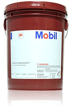 MOBIL FLUID 424 High Performance Tractor Hydraulic Fluid - 5 Gal Pail
