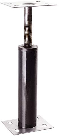 Tiger Brand Adjustable Floor Jack (Model JS-15), 15 Gauge Floor Jacks, Telescoping Jack For Temporary Support, Size Range 1'-1' 3