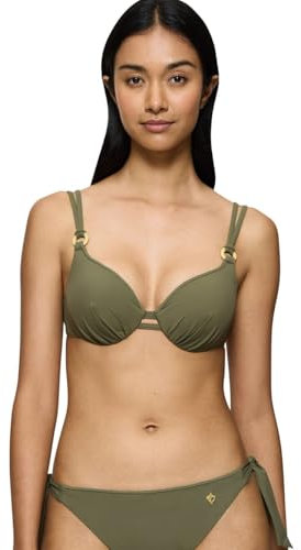 Triumph Summer Twist WP 01, Bikini Top Damen, Grün (Sage Green), 42