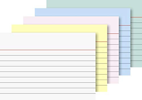 Brunnen 102279195 Karteikarte (A7 liniert, 200 Stück, eingeschweißt) sortiert