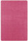 Hanse Home Nasty Teppich – Wohnzimmerteppich Flauschiger Kurzflor Einfarbig Unifarben für Esszimmer, Wohnzimmer, Kinderzimmer, Flur, Schlafzimmer, Küche – Uni Rosa, Pink, 160x240cm