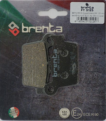 Brenta Organische Motorrad Bremsbeläge für Beta RR 50 Enduro, RR 50 Supermotard, Urban 200
