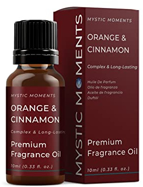 Mystic Moments Huile Parfumée d'Orange Et Cannelle 10ml