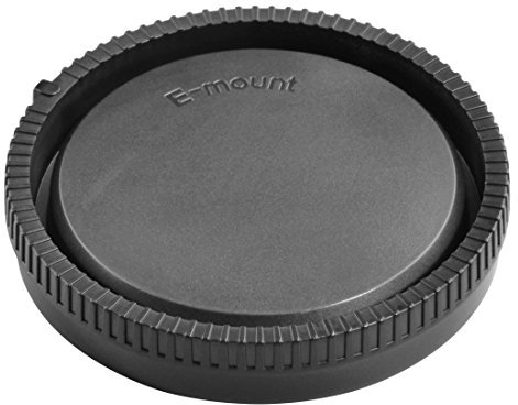 Hama Bouchon arrière d'objectif (bouchon arrière pour objectif d´appareils photo NEX/Sony) Noir