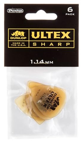 Jim Dunlop 433R1.14 Guitar Picks, 1.14 mm