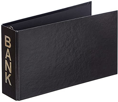Aulfes 40801-01 Bankordner 250x140x50 schwarz buchbinderisch
