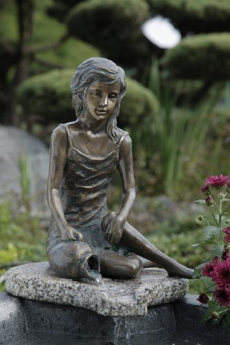 Rottenecker Bronzefigur Mädchen Malin