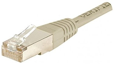 Générique Cordon RJ45 F UTP CAT 6 Gris 10m