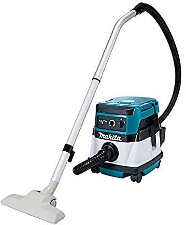 Makita DVC861LZ/1 Twin 18V (36V) Li-Ion LXT or 110V L Class Dust Extractor - Batteries and Charger Not Included