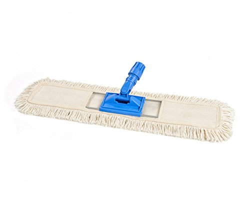 Scopa Mop in microfibra frangia in cotone leva polvere lava pavimenti 80cm