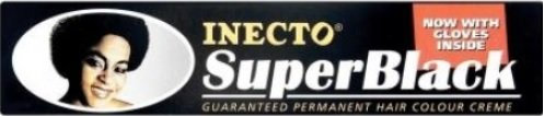 INECTO Super Black Permanent Hair Color Cream 28ml