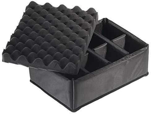 B&W International - variable Facheinteilung für unseren Robusten Outdoor Transportkoffer - Typ 3000, Schwarz