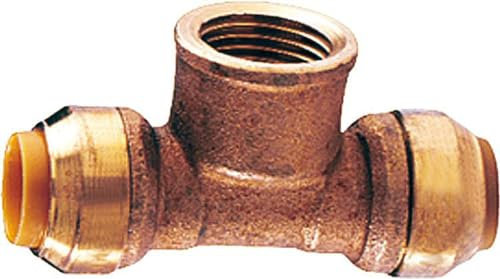 Kupfer Steckfitting Tectite T-Stück Mittelgang IG 22 x Rp3/4 Zoll x 22 mm, T130G