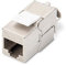 DIGITUS Keystone-Modul Cat-6A Geschirmt - 1 Stück - RJ45-Buchse - 500 MHz 10GBase-T - AWG 26-22 - Designfähig - Mit Kabelbinder - Werkzeugfreie Montage