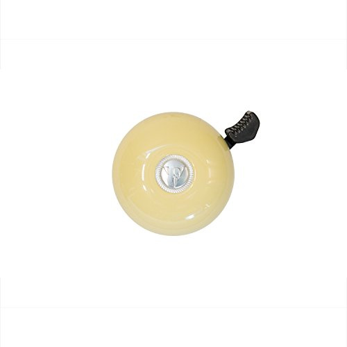 Firmstrong Classic Beach Cruiser Bicycle Bell, Vanilla