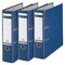 Leitz Qualitäts-Ordner 180° Plastik, 3er Pack, das Original, A4 Aktenordner 8 cm breit, 90% Recycling-Karton, 30% Pre-Consumer Recycling-Kunststoff, 180° Mechanik, 600 Blatt Kapazität, Blau, 310335035