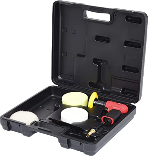 KS Tools 515.5120 1/4 mini-tryckluft-polerverktyg-sats, 5-delars