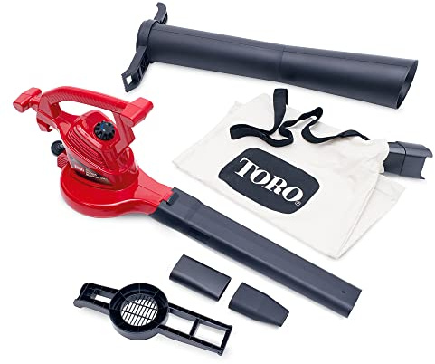 Toro 51619 Ultra Electric Blower Vac, 250 mph, Red