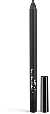 Inglot Kohl Pencil - Highly pigmented Eye Pencil with Velvet Finish | Easy to Smudge | Quick-Drying | Long-lasting | Water-resistant and non-smudging formula | 2,3 g | 01