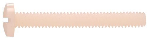 The Hillman Group 59479 8-32 x 2-Inch - Nylon Binder Head Machine Screw, 15-Pack