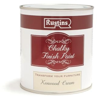 RUSTINS Chalky Finish Paint Kenwood Cream 500ml