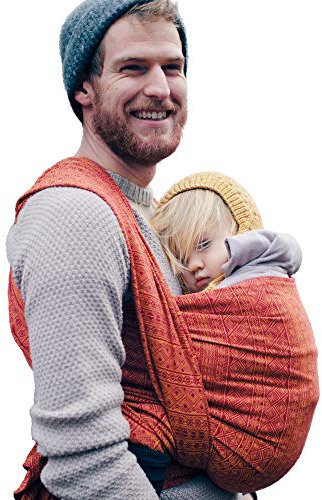 Didymos Babytragetuch, Modell Prima rubin/mandarine, Größe 6