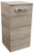 FACKELMANN Unterschrank A-VERO / Badschrank mit gedämpften Scharnieren / Maße (B x H x T): ca. 35 x 69 x 32 cm / hochwertiger Schrank fürs Badezimmer / Korpus: Braun hell / Front: Braun hell