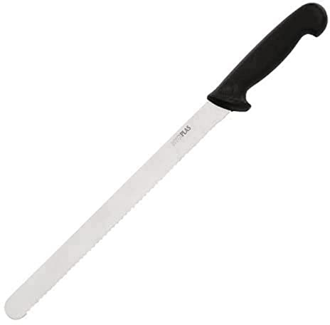 Hygiplas Slicer Serrated Black - 12