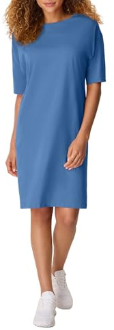 Hanes Women's Wear Around Nightshirt, Denim Blue, One Size