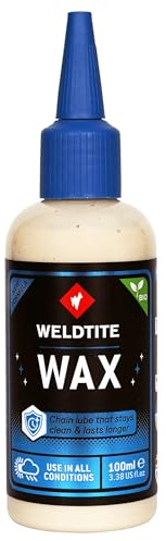 WELDTITE Wax Bike Chain Lube for All Weather - Longer Lasting & Low Maintenance, 100 ml