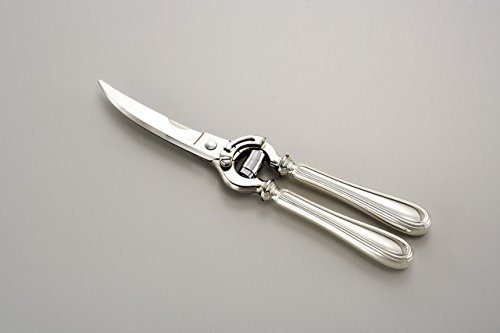 ROYAL QUEEN Trinciapollo Stile Inglese Argentato Argento Sheffield Italia cod.515136 cm 26x4,5 by Varotto & Co.